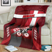 Denmark Cycling Blanket Sporty Style Red - Wonder Print Shop