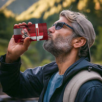 Personalized Denmark Cycling 4 in 1 Can Cooler Tumbler Sporty Style Red - Wonder Print Shop