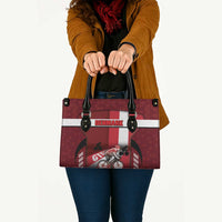 Denmark Cycling Leather Bag Sporty Style Red - Wonder Print Shop