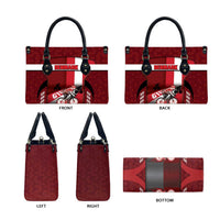 Denmark Cycling Leather Bag Sporty Style Red - Wonder Print Shop
