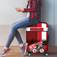 Denmark Cycling Luggage Cover Sporty Style Red - Wonder Print Shop