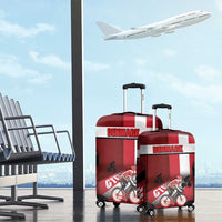Denmark Cycling Luggage Cover Sporty Style Red - Wonder Print Shop