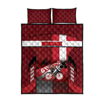 Denmark Cycling Quilt Bed Set Sporty Style Red - Wonder Print Shop