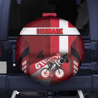 Denmark Cycling Spare Tire Cover Sporty Style Red - Wonder Print Shop