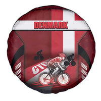 Denmark Cycling Spare Tire Cover Sporty Style Red - Wonder Print Shop