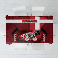 Denmark Cycling Tablecloth Sporty Style Red - Wonder Print Shop