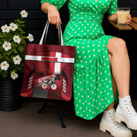 Denmark Cycling Tote Bag Sporty Style Red - Wonder Print Shop