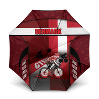 Denmark Cycling Umbrella Sporty Style Red - Wonder Print Shop