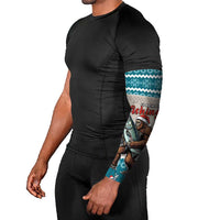 Bigfoot Fishing Christmas Arm Sleeves Funny Style - Wonder Print Shop