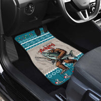Bigfoot Fishing Christmas Car Mats Funny Style - Wonder Print Shop