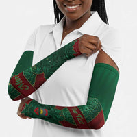 Personalized Morocco Arm Sleeves Royal Lion Islam Patterns - Wonder Print Shop