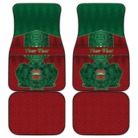 Personalized Morocco Car Mats Royal Lion Islam Patterns - Wonder Print Shop