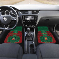 Personalized Morocco Car Mats Royal Lion Islam Patterns - Wonder Print Shop