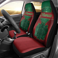 Morocco Car Seat Cover Royal Lion Islam Patterns - Wonder Print Shop