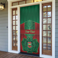 Personalized Morocco Door Cover Royal Lion Islam Patterns - Wonder Print Shop