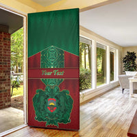 Personalized Morocco Door Cover Royal Lion Islam Patterns - Wonder Print Shop