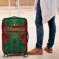 Morocco Luggage Cover Royal Lion Islam Patterns - Wonder Print Shop