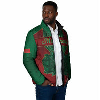Personalized Morocco Padded Jacket Royal Lion Islam Patterns - Wonder Print Shop
