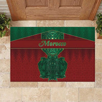 Morocco Rubber Doormat Royal Lion Islam Patterns - Wonder Print Shop