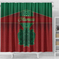 Morocco Shower Curtain Royal Lion Islam Patterns - Wonder Print Shop