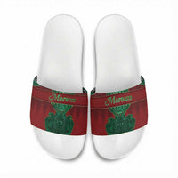 Morocco Slide Sandals Royal Lion Islam Patterns - Wonder Print Shop