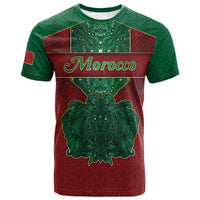 Personalized Morocco T shirt Royal Lion Islam Patterns - Wonder Print Shop
