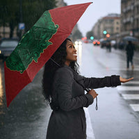 Morocco Umbrella Royal Lion Islam Patterns - Wonder Print Shop