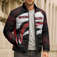 Custom Boomerang Bomber Puffer Jacket Unique Style