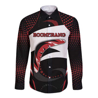 Custom Boomerang Long Sleeve Button Shirt Unique Style