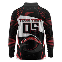 Custom Boomerang Long Sleeve Polo Shirt Unique Style