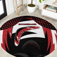 Boomerang Round Carpet Unique Style