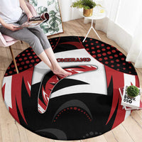 Boomerang Round Carpet Unique Style