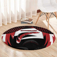 Boomerang Round Carpet Unique Style
