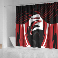 Boomerang Shower Curtain Unique Style