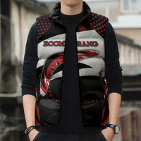 Custom Boomerang Sleeveless Puffer Jacket Unique Style