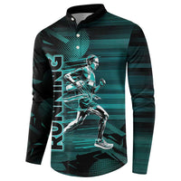 Personalized Running Button Sweatshirt Infinite Sprint Energy