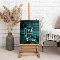 Running Canvas Wall Art Infinite Sprint Energy