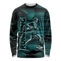 Personalized Running Long Sleeve Shirt Infinite Sprint Energy