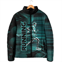 Personalized Running Padded Jacket Infinite Sprint Energy