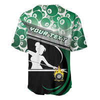 Personalized Billiards Baseball Jersey Master Of The Cue