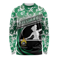 Personalized Billiards Long Sleeve Shirt Master Of The Cue
