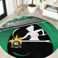 Billiards Round Carpet Master Of The Cue