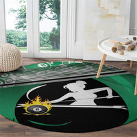 Billiards Round Carpet Master Of The Cue