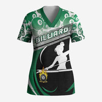 Personalized Billiards Scrub Top Master Of The Cue