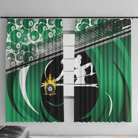 Billiards Window Curtain Master Of The Cue