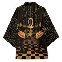Egyptian Goddess Bastet Kimono Ancient Mythology Sacred Black Cat