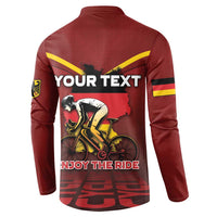 Personalized Germany Cycling Button Sweatshirt Ride For Life - Wonder Print Shop