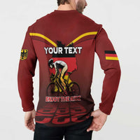 Personalized Germany Cycling Button Sweatshirt Ride For Life - Wonder Print Shop
