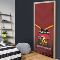 Personalized Germany Cycling Door Cover Ride For Life - Wonder Print Shop