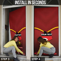 Personalized Germany Cycling Door Cover Ride For Life - Wonder Print Shop